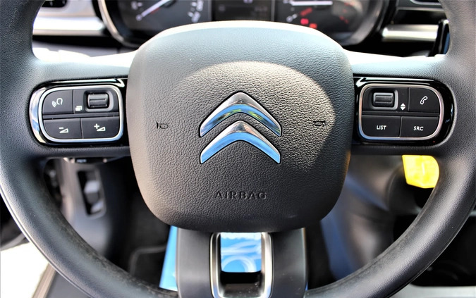 Citroen C3 cena 45900 przebieg: 95000, rok produkcji 2019 z Łęknica małe 379